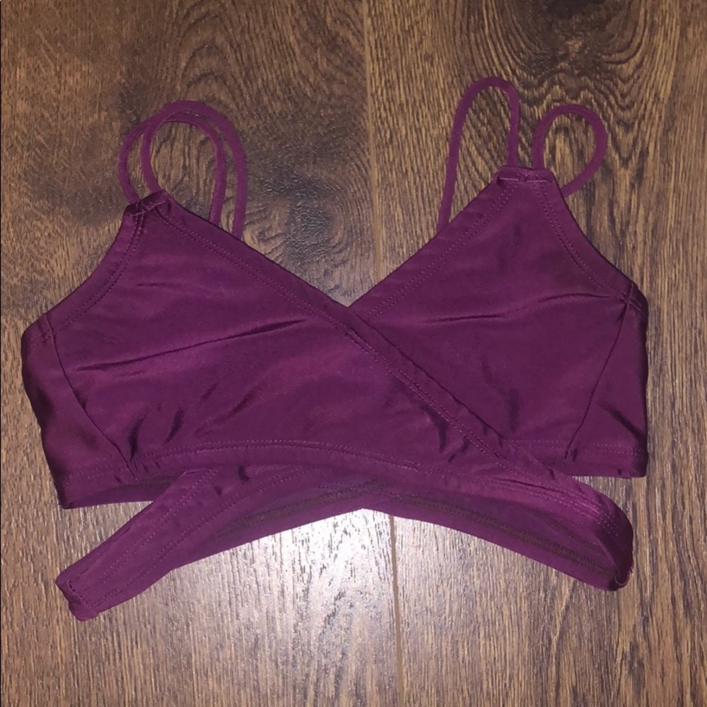 honeycut dance wear wrap top